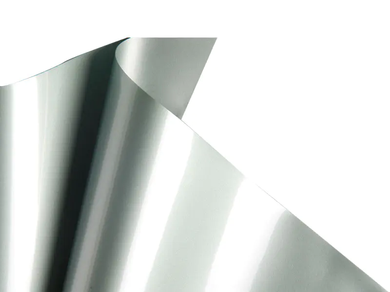 Zilvergrijs gepolijst PVC plafond zachte film-16