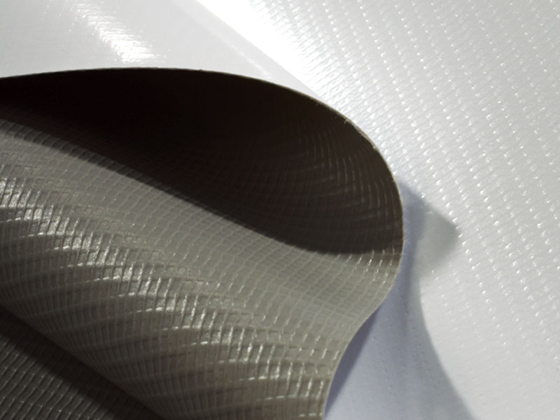 440gsm PVC Greyback oppervlak witte flexibele banner