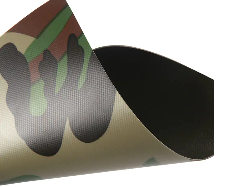 0,52 mm 650GSM 1000D23X23 camouflage luchtdichte PVC opblaasbare bootstof
