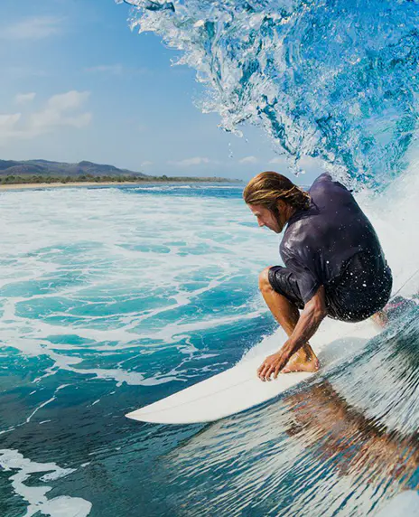 Zee surfen