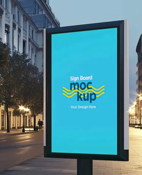 Reclamebord